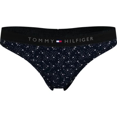 дамско,бельо,дамски,бикини,и,танкини,tommy,hilfiger,original,thong,black,(constellation,black)
