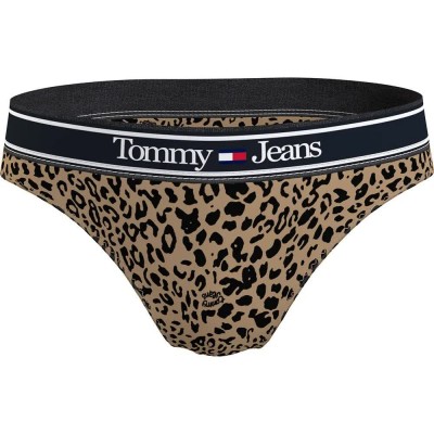 дамско,бельо,дамски,бикини,и,танкини,tommy,jeans,ess,wb,panties,beige,(tj,leopard,aop)