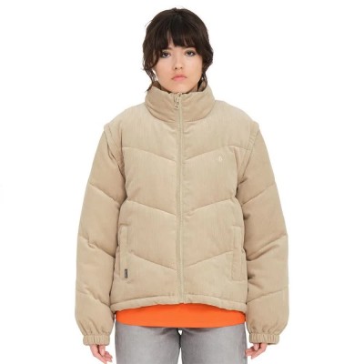 яке,дамски,якета,и,палта,volcom,cord´n,puffer,jacket,green