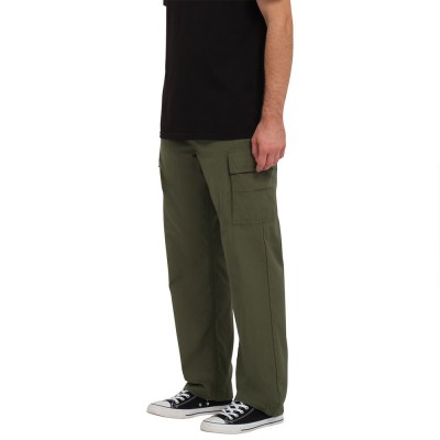 панталони,мъжки,панталони,volcom,squads,cargo,loose,tapered,fit,pants,green
