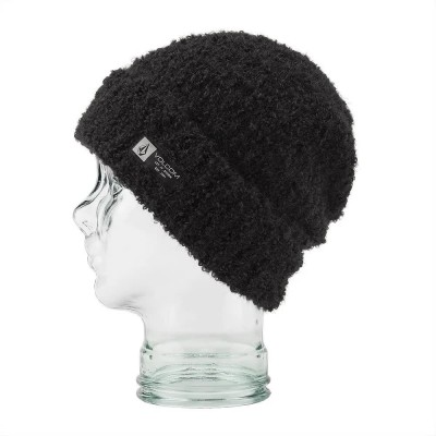 шапка,всички,шапки,volcom,stone,teddy,beanie,beanie,black