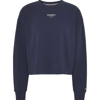 блуза,дамски,блузи,tommy,jeans,rlx,crp,ess,logo,sweatshirt,blue