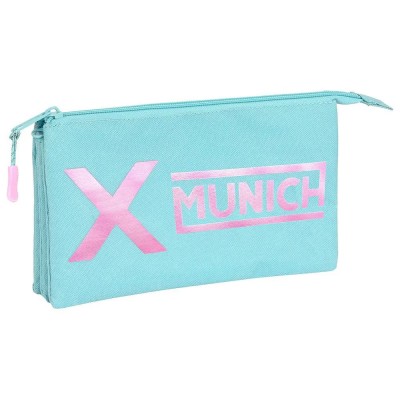канцеларски,принадлежности,munich,triple,pencil,case,blue,(multicolor)