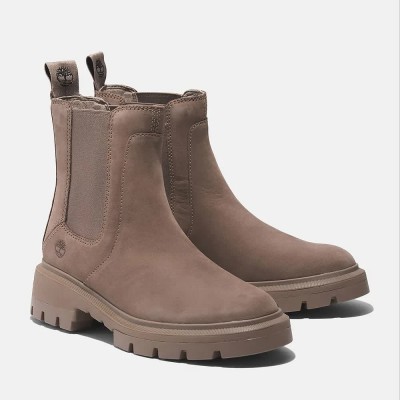 обувки,дамски,боти,дамски,високи,обувки,за,ходене,timberland,cortina,valley,chelsea,boots,brown,(taupe,gray)