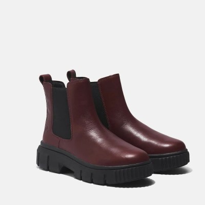 обувки,дамски,боти,дамски,високи,обувки,за,ходене,timberland,greyfield,chelsea,boots,red,(dark,port)