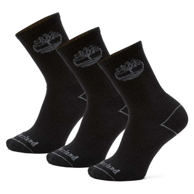 чорапи,мъжки,чорапи,timberland,everyday,core,fc,opt,2,crew,socks,3,pairs,black