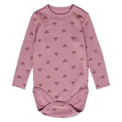 детски,облекла,за,момичета,hummel,bambo,long,sleeve,body,nostalgia,rose,(pink)
