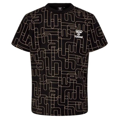 тениска,детски,тениски,hummel,equality,short,sleeve,t,shirt,multicolor,(black)