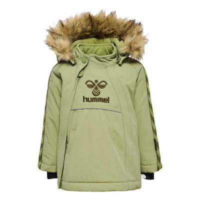 палто,детски,якета,и,палта,hummel,jessie,tex,coat,oil,green,(green)