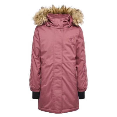 палто,детски,якета,и,палта,hummel,leaf,tex,coat,pink,(rose,brown)