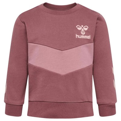 блуза,детски,блузи,hummel,neel,sweatshirt,pink,(rose,brown)