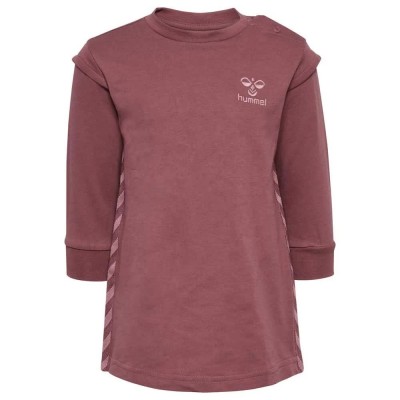 рокля,дамски,поли,и,рокли,hummel,olga,sweat,dress,pink,(rose,brown)