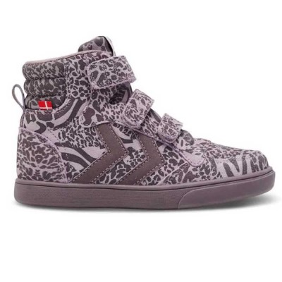 маратонки,детски,маратонки,hummel,stadil,print,trainers,sparrow,(purple)