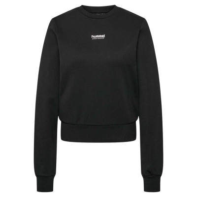 блуза,дамски,блузи,hummel,lgc,daya,short,sweatshirt,black