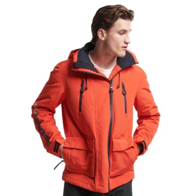 яке,мъжки,якета,superdry,ultimate,full,zip,rain,jacket,orange