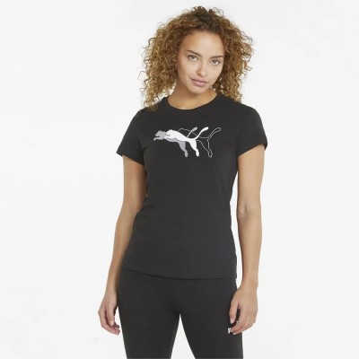 тениска,дамски,тениски,puma,power,graphic,short,sleeve,t,shirt,black,(puma,black)