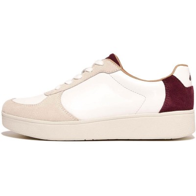 маратонки,дамски,маратонки,fitflop,rally,leather,suede,panel,trainers,beige