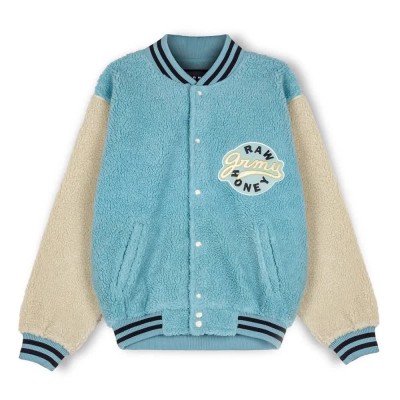 яке,мъжки,якета,дамски,якета,и,палта,grimey,hive,sherpa,bomber,jacket,green,(bicolor)