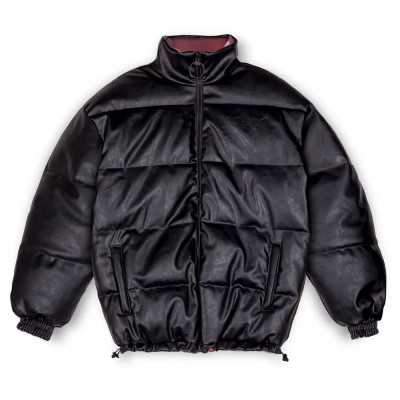 яке,мъжки,якета,дамски,якета,и,палта,grimey,westbound,pu,puffer,jacket,black,(black)