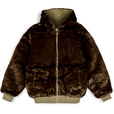детско,яке,дамски,якета,и,палта,grimey,lost,boys,reversible,fur,bomber,jacket,brown