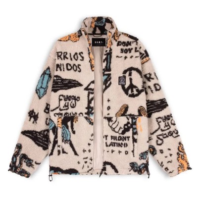 детско,яке,мъжки,якета,grimey,lost,boys,sherpa,jacket,beige,(cream)