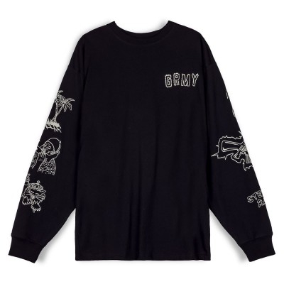 тениска,мъжки,тениски,grimey,the,toughest,long,sleeve,t,shirt,black