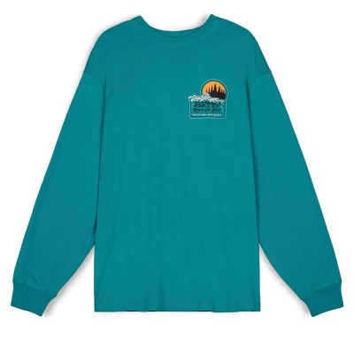 тениска,мъжки,тениски,grimey,ufollow,long,sleeve,t,shirt,green,(blue)