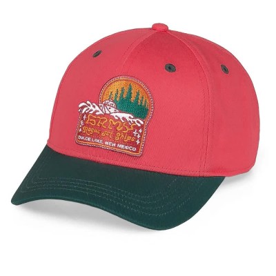 шапка,всички,шапки,grimey,ufollow,new,mexico,curved,cap,red,(red)