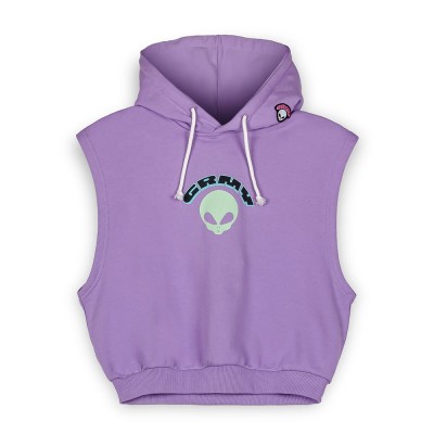 суичър,дамски,блузи,grimey,ufollow,short,sleeve,hoodie,purple