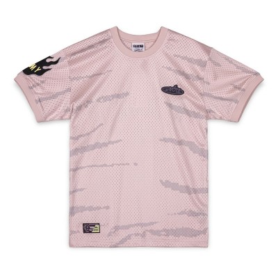 тениска,мъжки,тениски,grimey,cloven,tongues,all,over,print,mesh,short,sleeve,t,shirt,pink