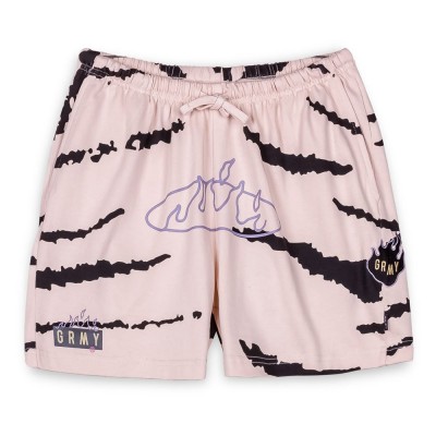 къси,панталони,дамски,панталони,grimey,cloven,tongues,all,over,print,sweat,shorts,multicolor