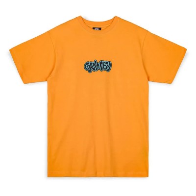 тениска,мъжки,тениски,grimey,the,brute,force,regular,short,sleeve,t,shirt,orange,(orange)