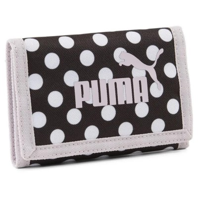 портфейли,и,портмонета,puma,phase,aop,wallet,black,polka,dot,aop,(white,black)