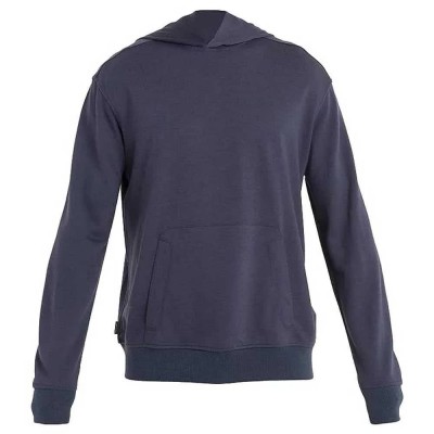 суичър,мъжки,пуловери,icebreaker,shifter,ii,merino,hoodie,blue,(graphite)