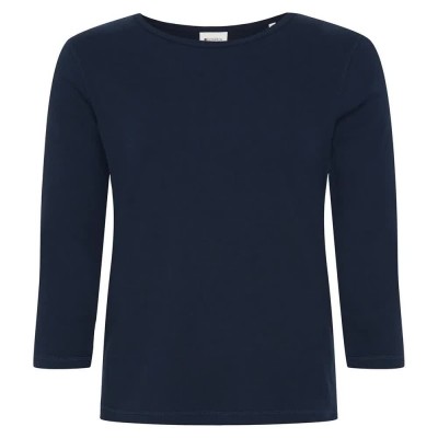 тениска,дамски,тениски,redgreen,clarissa,3,4,sleeve,t,shirt,blue,(navy)