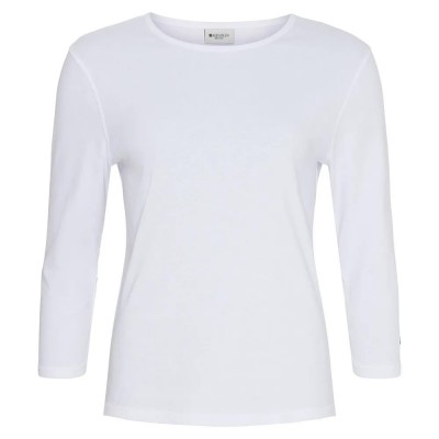 тениска,дамски,тениски,redgreen,clarissa,3,4,sleeve,t,shirt,white