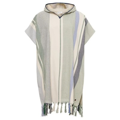 дамски,плетени,дрехи,redgreen,rio,poncho,beige,(sky,blue,stripe)