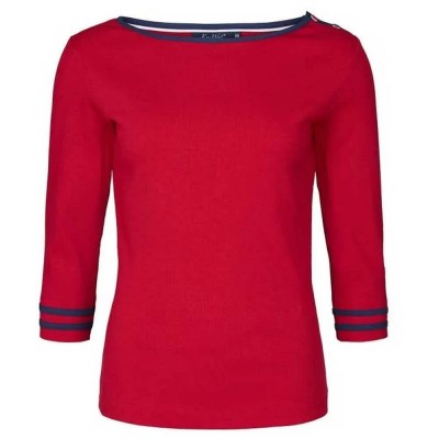 тениска,дамски,тениски,sea,ranch,charlotte,3,4,sleeve,t,shirt,sr,red,(red)