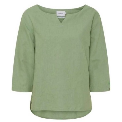 тениска,дамски,тениски,sea,ranch,corrie,3,4,sleeve,v,neck,t,shirt,hedge,green,(green)