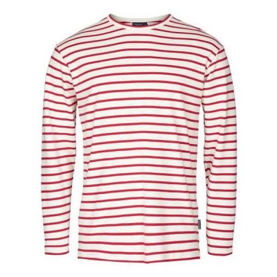 тениска,мъжки,тениски,sea,ranch,grenaa,long,sleeve,t,shirt,sr,red,ecru,(red,white)