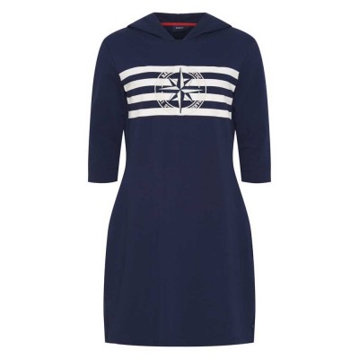 рокля,дамски,поли,и,рокли,sea,ranch,kate,long,sleeve,midi,dress,blue