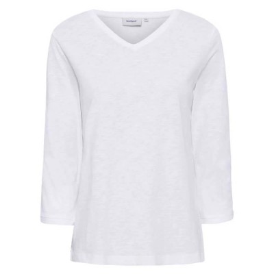 тениска,дамски,тениски,sea,ranch,kaya,3,4,sleeve,v,neck,t,shirt,white