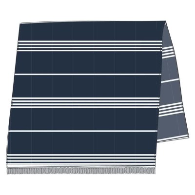 хавлиена,кърпа,хавлии,sea,ranch,long,beach,towel,dark,navy,white,(blue)