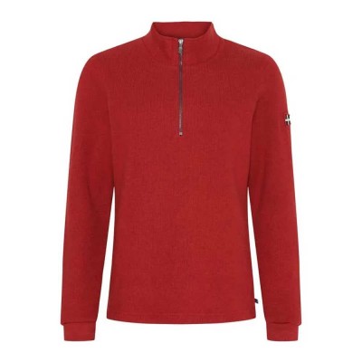 блуза,дамски,пуловери,дамски,плетени,дрехи,sea,ranch,manuela,half,zip,sweater,sr,red,(red)