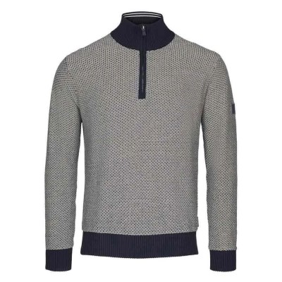 блуза,мъжки,пуловери,sea,ranch,miller,half,zip,sweater,grey,(dark,navy,ecru)