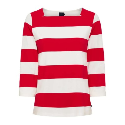 тениска,дамски,тениски,sea,ranch,piper,u,neck,3,4,sleeve,t,shirt,sr,red,pearl,(red)