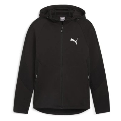 блуза,мъжки,пуловери,дамски,пуловери,puma,evostripe,dk,full,zip,sweatshirt,black,(black)