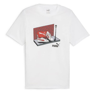 тениска,мъжки,тениски,дамски,тениски,puma,graphics,sneaker,box,short,sleeve,t,shirt,white,(white)
