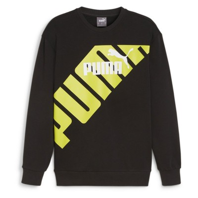 блуза,дамски,блузи,puma,power,graphic,sweatshirt,black