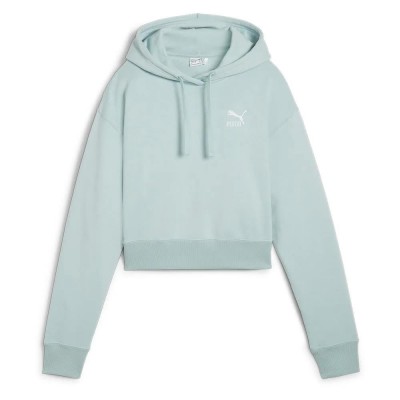 суичър,дамски,блузи,puma,better,classics,cropped,hoodie,blue